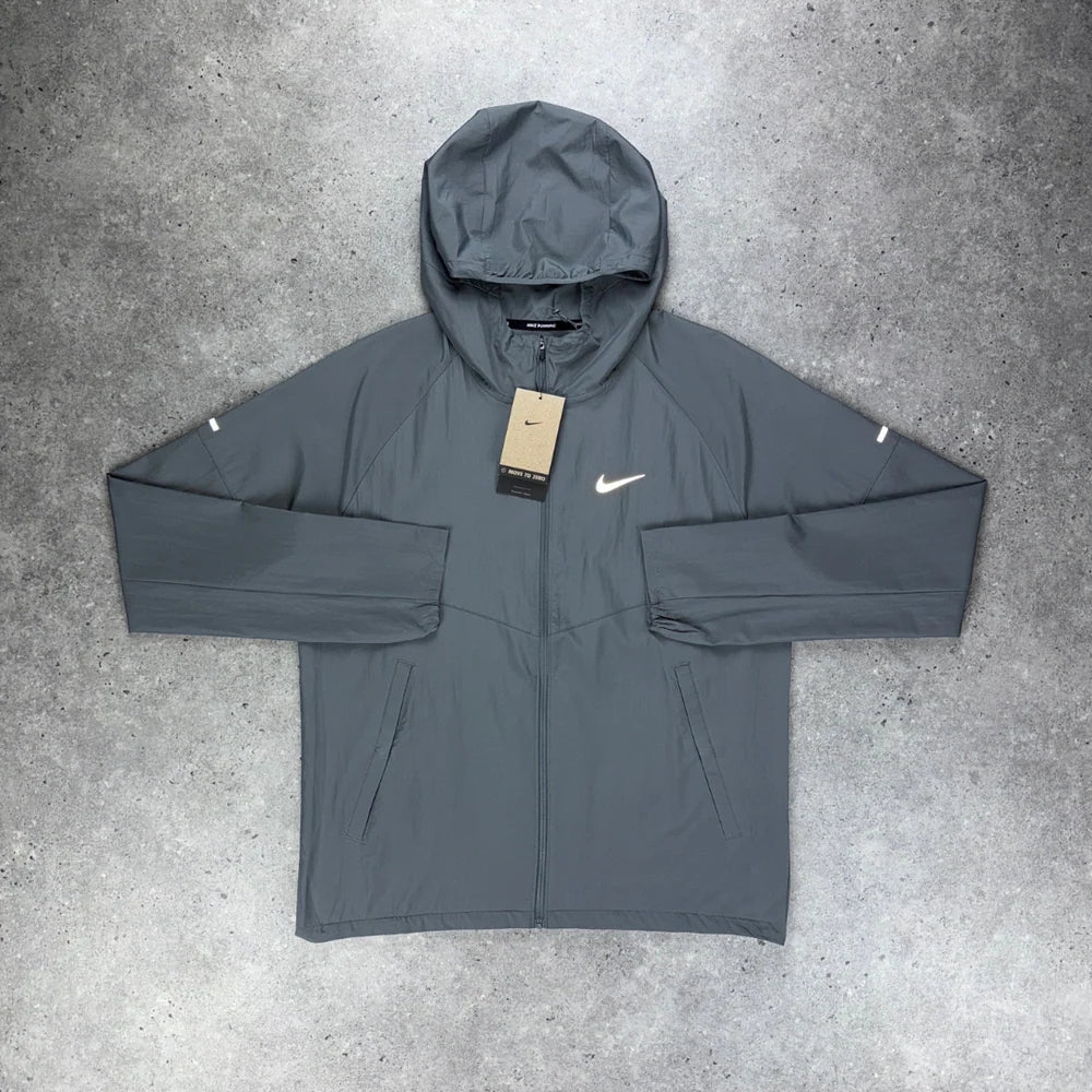 grey jacket