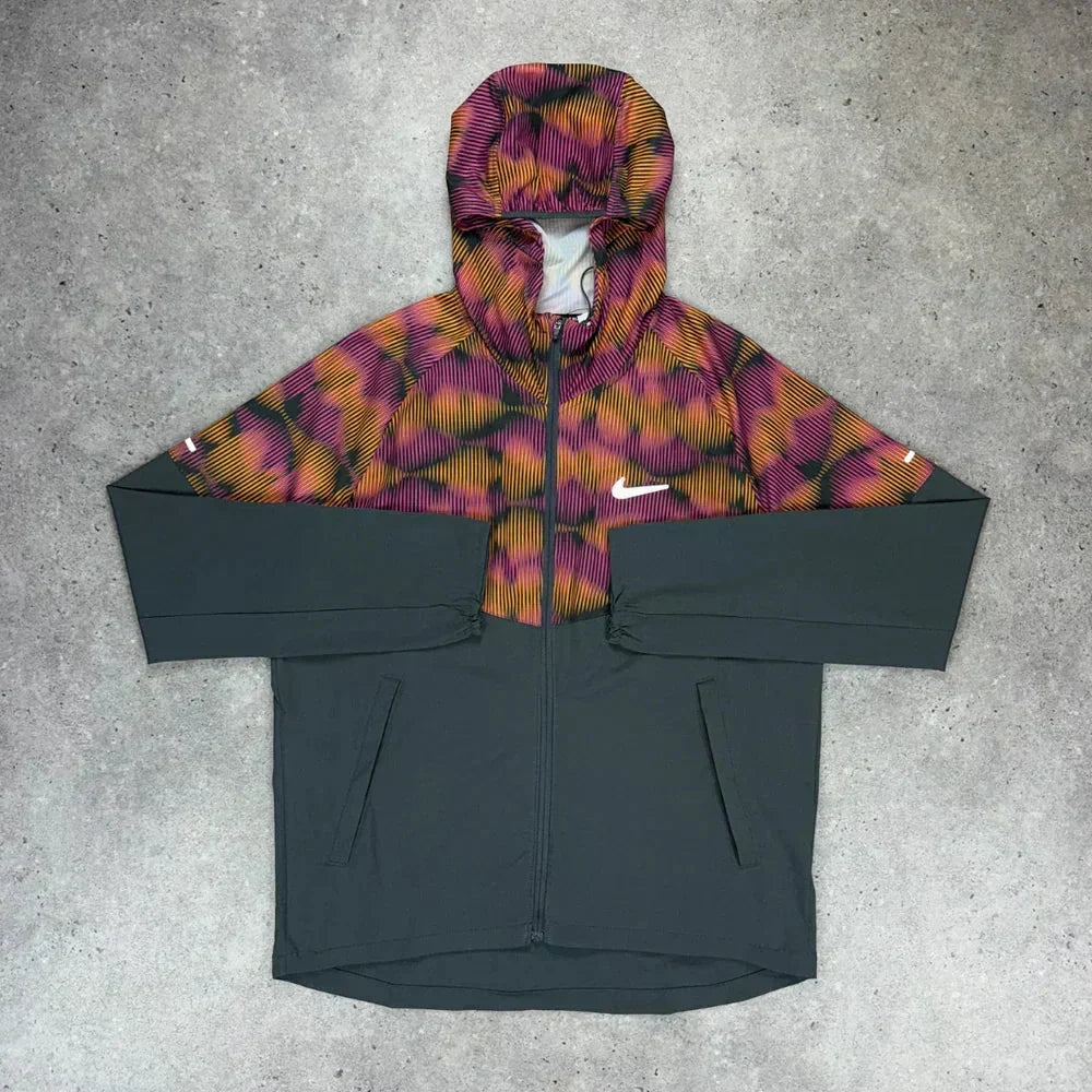 orange jacket