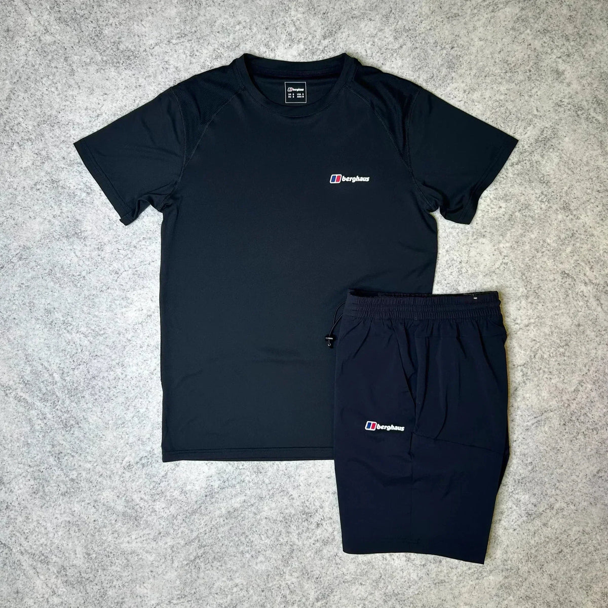 black short set