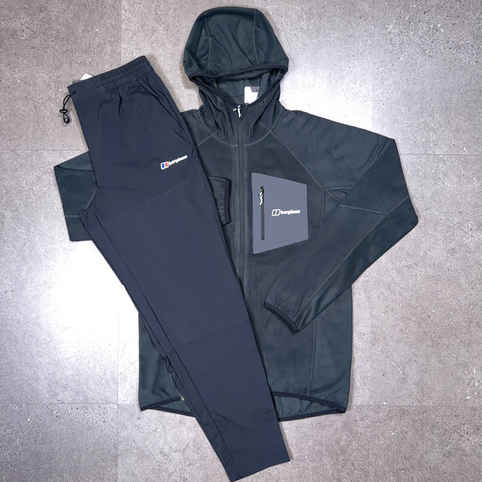 black tracksuit