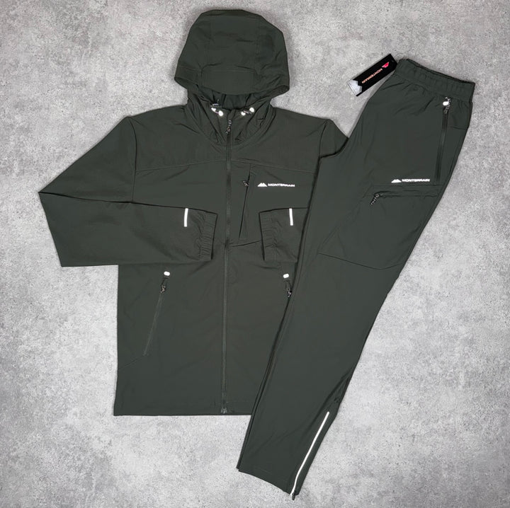 green tracksuit
