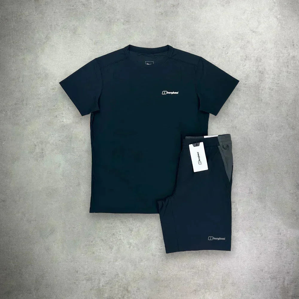 black short set