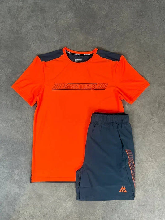 Orange Short Set