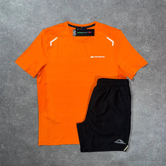 Orange Short Set