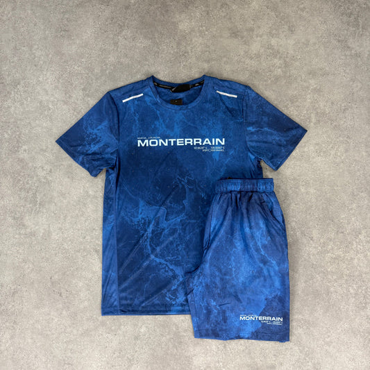 Blue Short Set