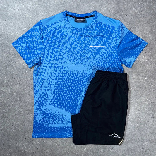 Blue Short Set