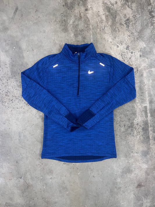 Blue Half-Zip Top