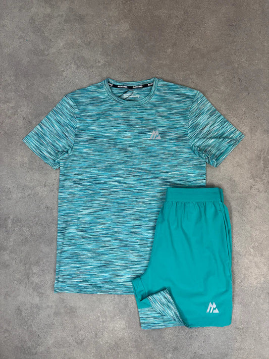 Teal Short Set