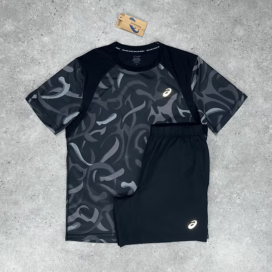 black short set