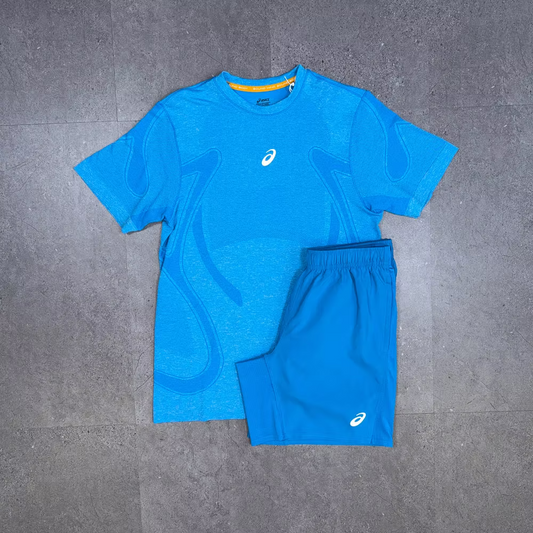 Blue Short Set