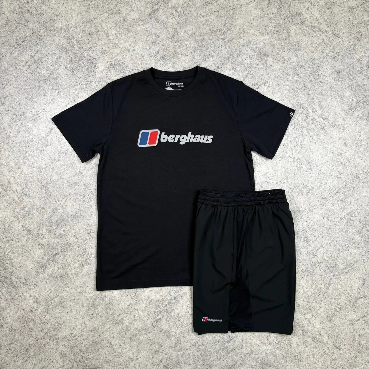 black short set