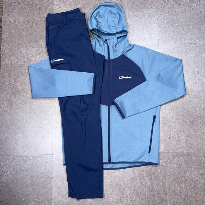 blue & navy tracksuit