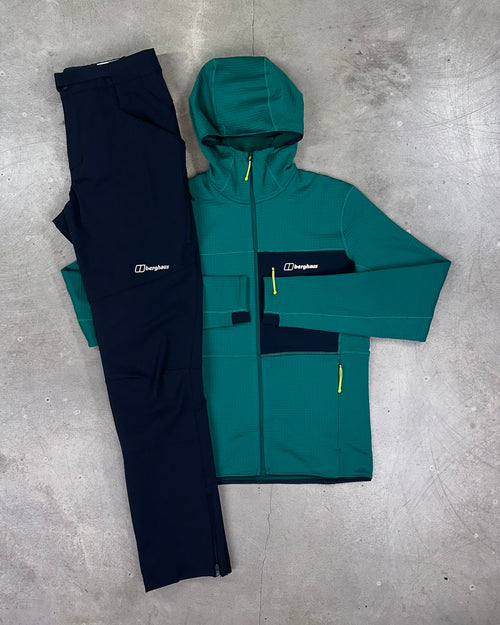 green & black tracksuit