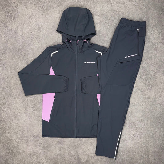 Grey & Pink Tracksuit