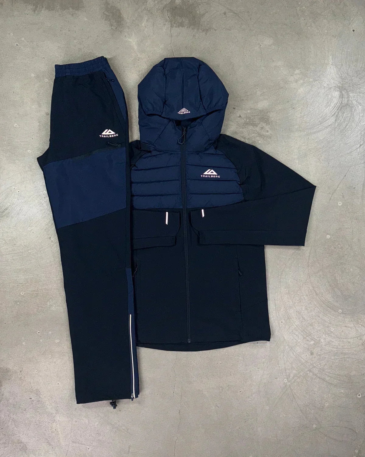 navy & black tracksuit