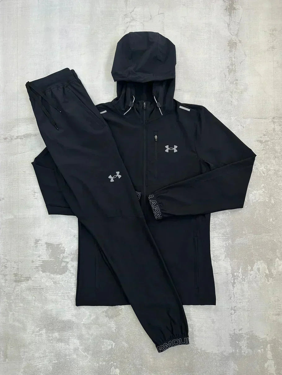 black tracksuit