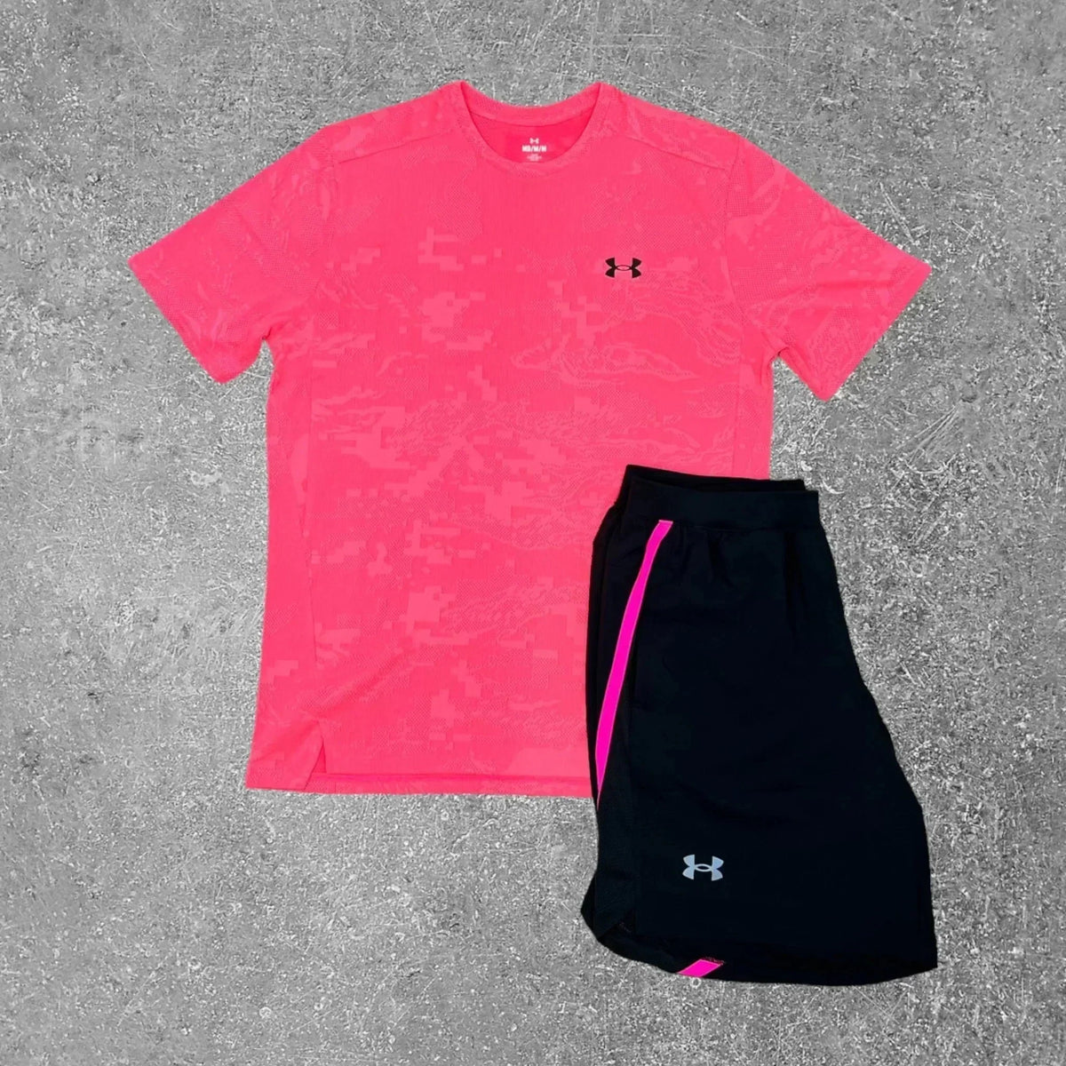 pink & black set