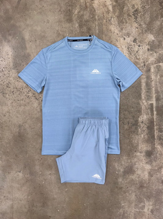Blue Short Set