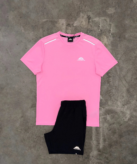 pink & black set