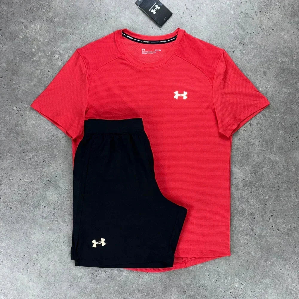 red & black set